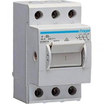 Hager SH363N 3S compactos 63A 400V AC 2, 5PLE