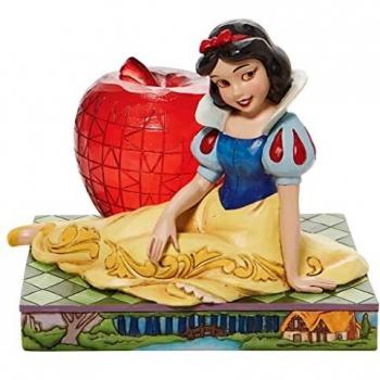 Figura Enesco Disney Blancanieves y los Siete Enanitos - Blancanieves con Manzana, 14 cm