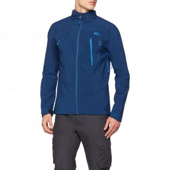 Millet K Shield JKT – Chaqueta Softshell para Hombre, Hombre, Color Poseidon, tamaño XS