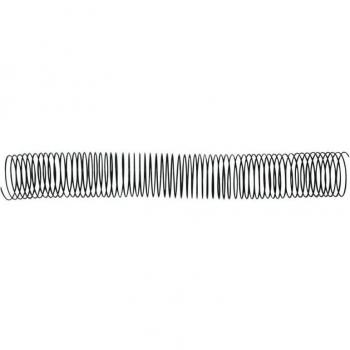 Espiral metálico Q-Connect 64 5:1 36mm 1,2mm caja de 25 unidades negro KF11137