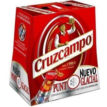 Cruzcampo - Cerveza Botella Cristal 25 cl