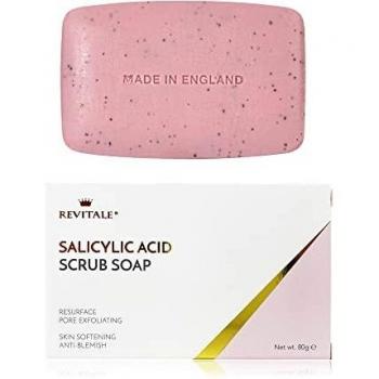 Jabon exfoliante con acido salicilico poro exfoliante lucha contra el acne piel suavizante antimanchas elimina las verrugas