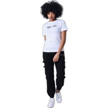 Project X Paris Women's Multi-Pocket Cargo Jeans - Black S