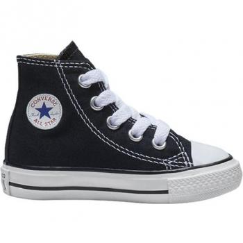 Converse Chuck Taylor All Star Classic High-Top Sneakers for Toddlers in Black