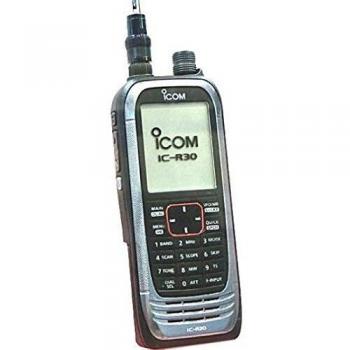 Icom ICR30 receptor scanner GPS Bluetooth