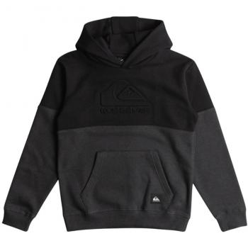 Sudadera de niños Quiksilver - Emboss Hood Negro 12A