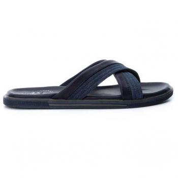 XTI 47131, Sandalias con Punta Abierta para Hombre, Azul