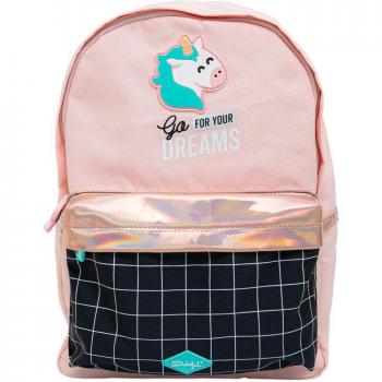 Mochila Pequeña con Diseño y Mensaje Mr Wonderful: Go for Your Dreams