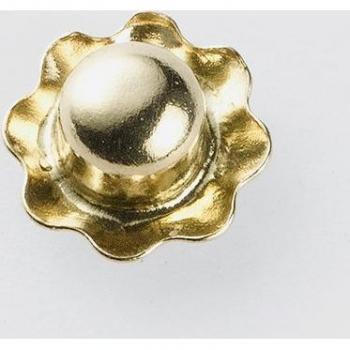 Tuerca de rosca para pendiente de acero inoxidable hipoalergénico