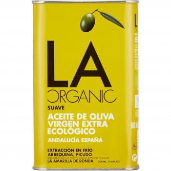 LA Organic Original Suave - Aceite de Oliva Virgen Extra Ecológico - 500ml
