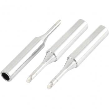 3 piezas 900M-T-2C 60W 2mm Ancho Bisel Soldadura Soldadura De Hierro Punta 43 x 6mm