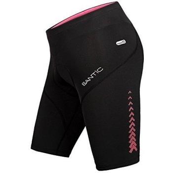 Santic Mujeres pantalones cortos de ciclista profesional de bicicleta