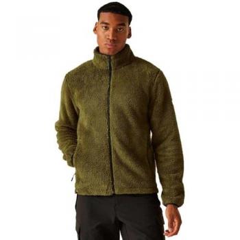 Regatta Men's Midoor Full Zip Fluffy Fleece in Nephrite Green, Size: M