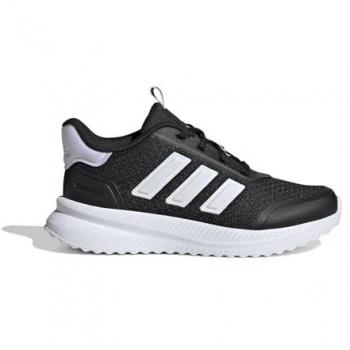 Zapatillas adidas X_PLR Path K infantil, color negro con detalles en blanco, talla 25 EU