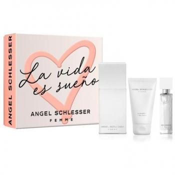 Angel Schlesser Femme Gift Set - Eau de Toilette 100ml + Body Lotion 75ml + Miniature 15ml