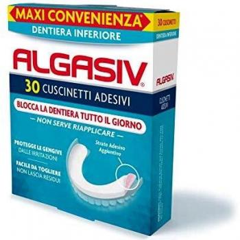 Algasiv Adhesivo Prótesis Dental Inferior 30uds