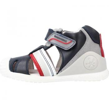 Sandalias Urban Marino Rojo 222147-A para Niña y Niño - Calzado Biomecánico de Sector Sanitario