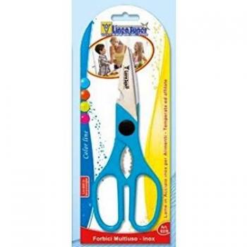 Tijeras de Cocina Multiusos de Acero Inoxidable con Abrebotellas y Cascanueces - 22 cm