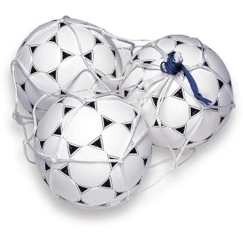 Rucanor 13147-11 - Malla para 3 balones, color blanco