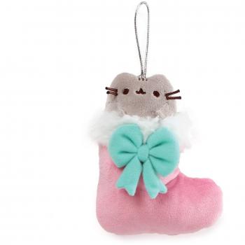 Enesco Gund Pusheen 4060828 - Pusheen con media de navidad, ornament