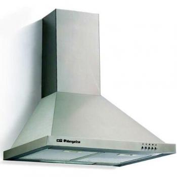 Orbegozo DS 48190 A IN-Campana decorativa, 190 W, 3 velocidades, 40, Acero inoxidable