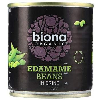 Organic Edamame Beans tinned in Brine