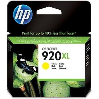 HP 920XL Officejet - Cartucho de tinta original, color amarillo