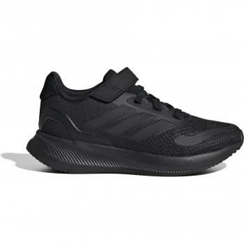 adidas Runfalcon 5 Kids Running Shoes - Unisex, Black, Size 30