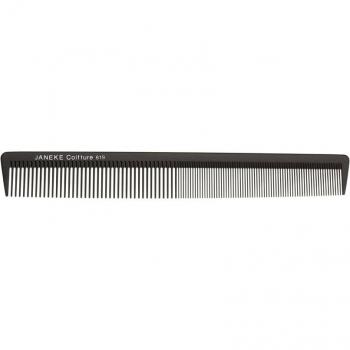 Peine profesional de corte Janeke Coiffure 819 con dientes anchos y finos, cepillo protector de calor para el cabello