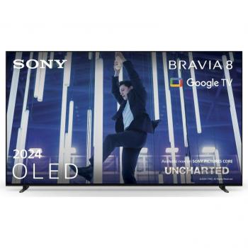 Sony Bravia 8 OLED 65 4K HDR Smart TV (Model K65XR80) - Google TV, Dolby Vision/Atmos, Gaming PS5, IMAX Enhanced, Chromecast, Apple Airplay, 120Hz