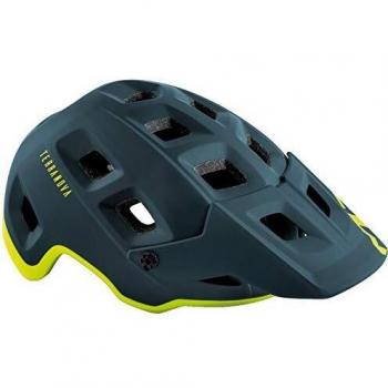 MET Casco Terranova S(52-56), Adultos Unisex, Azul (Azul Lima)