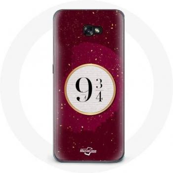 Funda rígida roja Harry Potter para Samsung Galaxy A3 2017 - Vía 9 3/4 - Protección