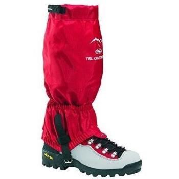 TSL Mujer Hiking Polaina, Red, M