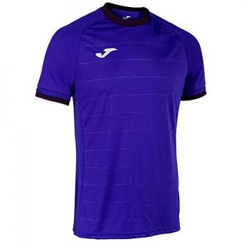 Camiseta de fútbol Joma Gold V manga corta para hombre color morado