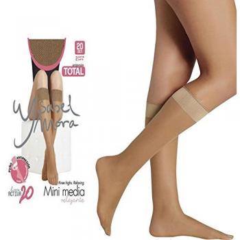 Pack 2 medias largas puño antipresión 20 denier Ysabel Mora