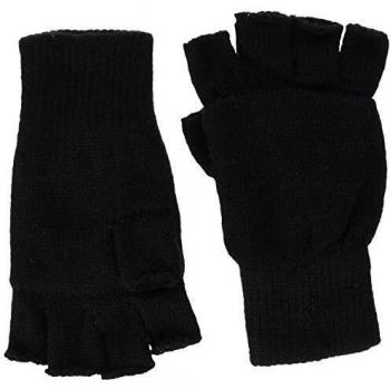Highlander Stayner - Guantes cortos térmicos negro negro Talla:mediano
