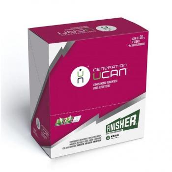Finisher Gel Ucan Sabor Granada - Caja de 12 Sobres de 50g