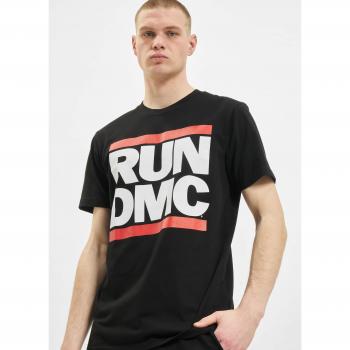 Mister Tee Men's Run DMC Logo T-Shirt Black