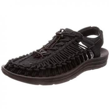 Keen UNEEK Men's Black Sandals, Size 45, Lowtop Casual Beachwear