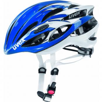 Uvex Fp 1 - Casco de ciclismo, color azul-blanco