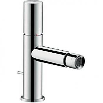 Axor Uno de bidet monomando, con desagüe, cromado