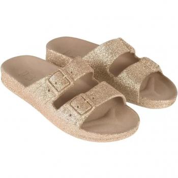 Chanclas de mujer Cacatoès Trancoso Dorado