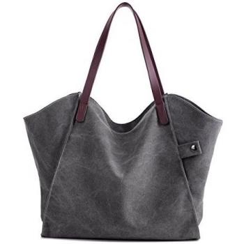 LOSMILE Mujer Bolsos de Mano Lona Bolsos de Hombro Bolsos Totes Bolsos Bandolera Shoppers Bolsa de Playa.