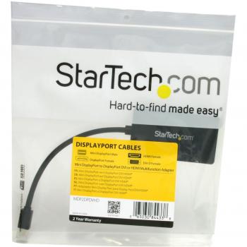 StarTech Adaptador de Video Externo Triple Head Mini DisplayPort a DVI, HDMI y DP