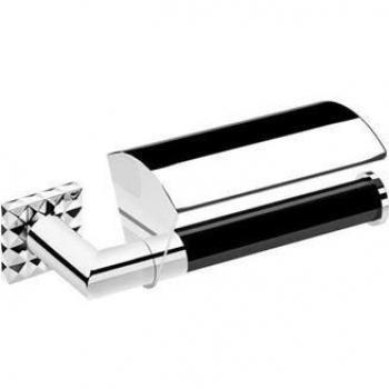 Pomdor - Portapapel con tapa coco cromo - negro heritage