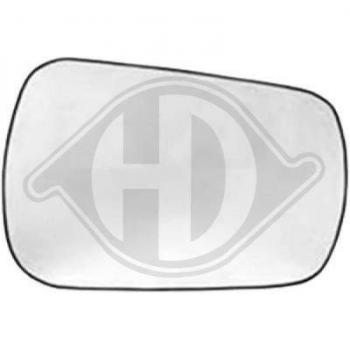 Cristal de espejo retrovisor exterior DIEDERICHS 1456226
