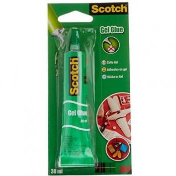 Scotch 3045C12 - Pegamento Gel Universal Multiuso, Tubo de 30g