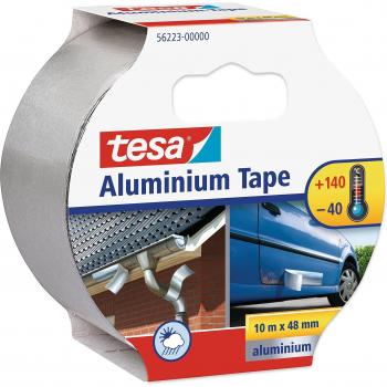 TESA 56223-00000-01 - Cinta de Aluminio 50 micras - 10m x 50mm