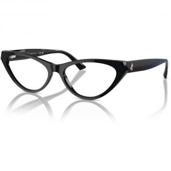 Jimmy Choo JC3005 5000 Women's Eyeglasses Black Size 53 (Frame Only) - Blue Light Block Available