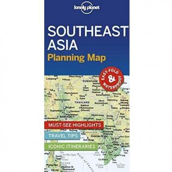 Southeast Asia Travel Planning Map by Lonely Planet